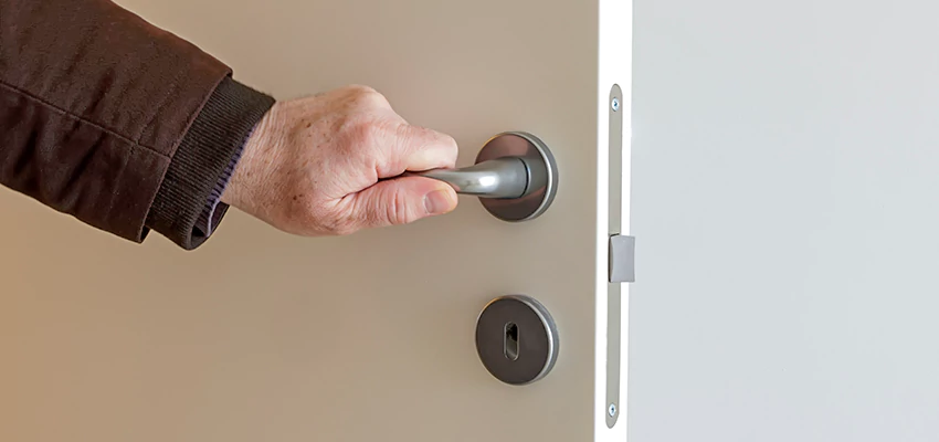 Restroom Locks Privacy Bolt Installation in Los Alamitos, California